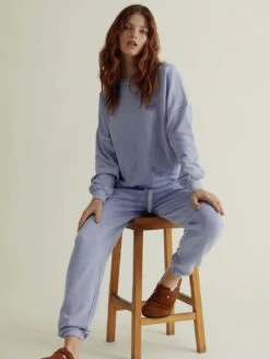 Komodo Evie Organic Cotton Joggers | Lavender