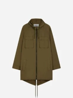 Komodo River Recycled PET Waterproof Rain Coat | Khaki