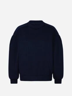 Komodo Nayla Organic Cotton Raglan Crewneck | Navy