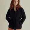 Komodo Kishi Organic Cotton Quilted Jacket | Black -Women Clothing Store komodo size 3 uk 12 eur 40 kishi organic cotton quilted jacket black 30679030464625
