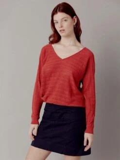 Komodo Pia Organic Cotton & Tencel Jumper | Clay