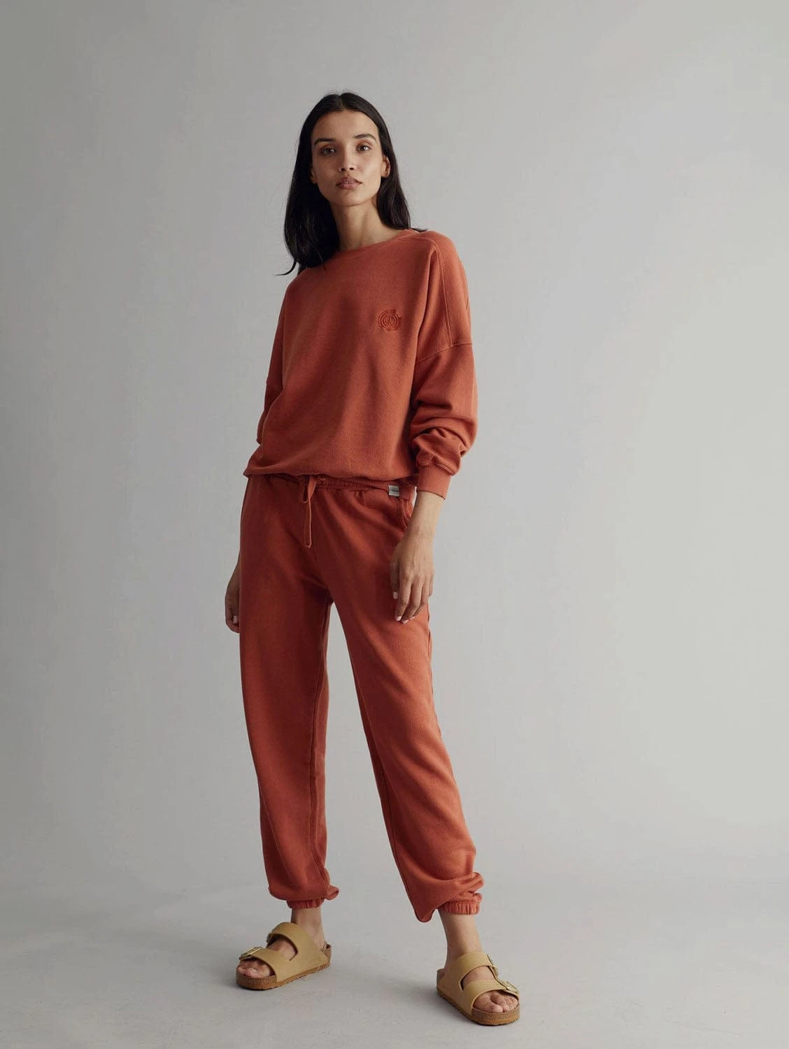 Komodo Evie Organic Cotton Joggers | Clay 3 Komodo Evie Organic Cotton Joggers | Clay