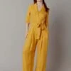 Komodo Planet Cupro & Lenzing™ Jumpsuit | Amber -Women Clothing Store komodo size 5 uk 16 eur 44 planet cupro jumpsuit amber 30668089720945