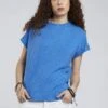 Komodo Sunrise Hemp & Organic Cotton T-Shirt | Cobalt Blue -Women Clothing Store komodo sunrise hemp organic cotton tee cobalt blue 28857921044593