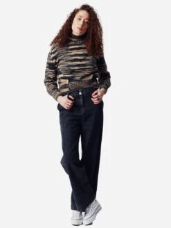 Komodo Tiger Organic Cotton Denim Trousers | Washed Grey