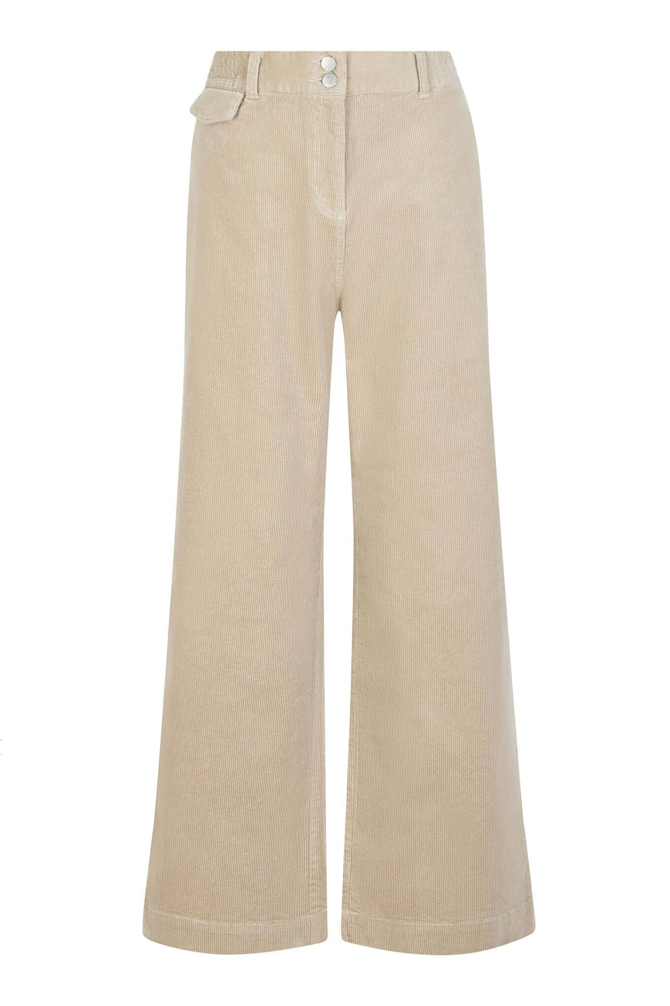Komodo Tiger Organic Cotton Trousers | Winter White 4 Komodo Tiger Organic Cotton Trousers | Winter White - Image 2