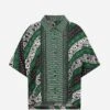 Komodo Kimono Organic Linen Shirt | Summer Green -Women Clothing Store komodo uk10 eu38 us6 kimono organic linen shirt summer green 30681723306097