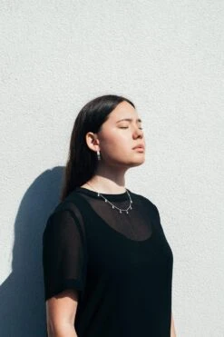 Apple Nine Pip 925 Sterling Silver Necklace 12 Apple Nine Pip 925 Sterling Silver Necklace -Women Clothing Store little by little apple nine pip necklace silver 29221967921265