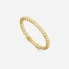 Mustard 925 Sterling Silver Dot Ring | 24ct Gold Plated
