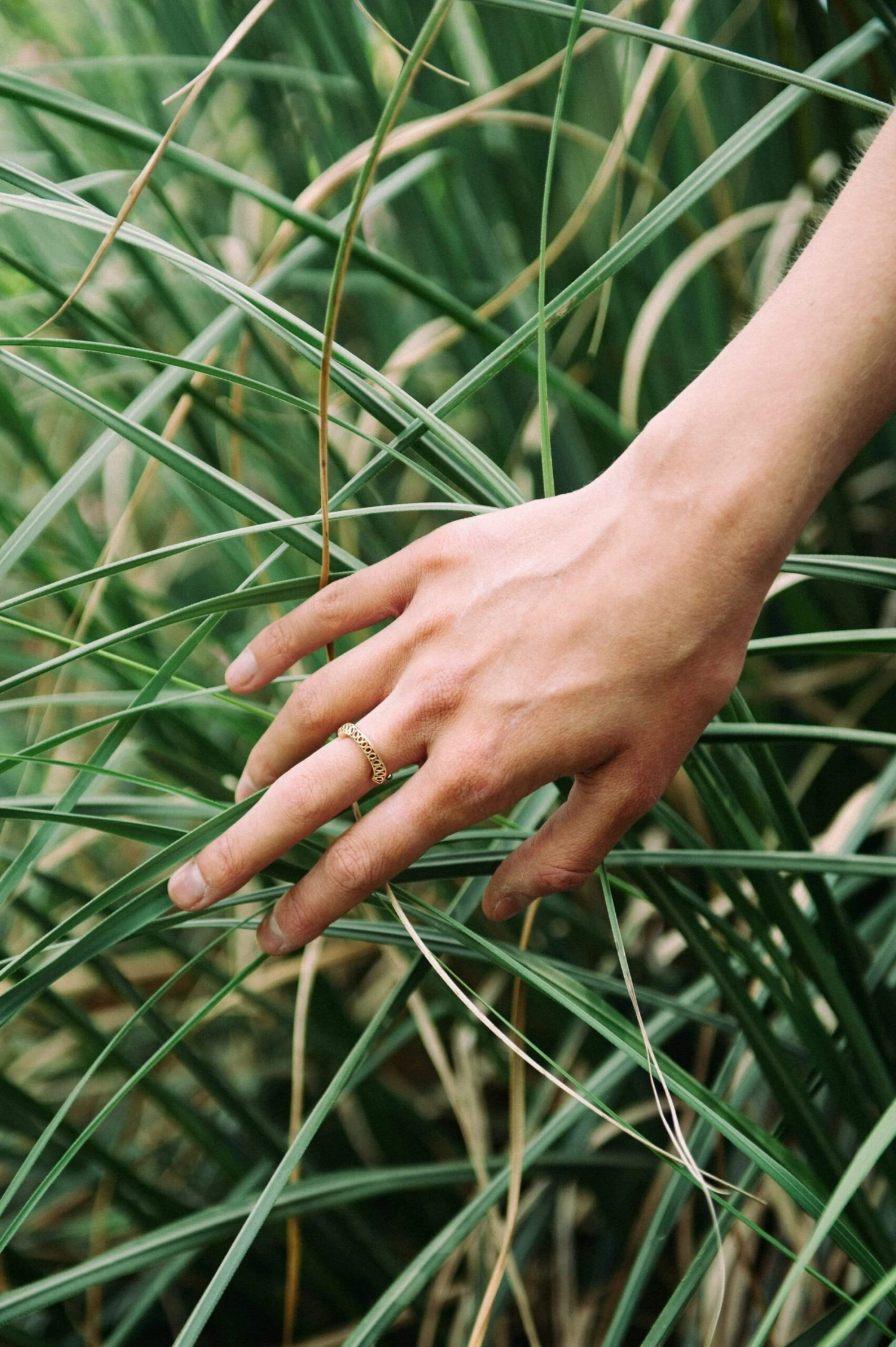 Seville 925 Sterling Silver Crescent Ring | 24ct Gold Plated 4 Seville 925 Sterling Silver Crescent Ring | 24ct Gold Plated - Image 2