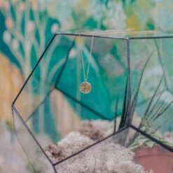 Seville 925 Sterling Silver Dome Pendant | 24ct Gold Plated -Women Clothing Store little by little seville dome pendant gold 29221870960753