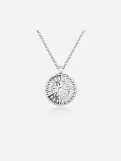 Seville 925 Sterling Silver Dome Pendant