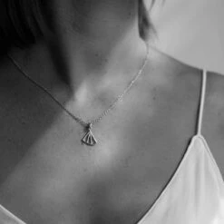 Wedge 925 Sterling Silver Fan Necklace | 24ct Gold Plated 7 Wedge 925 Sterling Silver Fan Necklace | 24ct Gold Plated -Women Clothing Store little by little wedge fan necklace gold 29221991874673