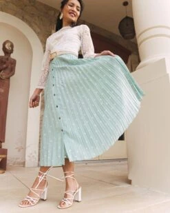 Cupid Vegan Recycled Grain Heeled Sandals | White -Women Clothing Store minuit sur terre cupidon blanc 30574315896945