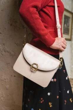 Horizon Recycled Cotton V-Neck Wrap Jumper | Red -Women Clothing Store minuit sur terre horizon rouge 30215123337329