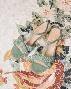 Lou Vegan Recycled Braided Sandals | Sage 8 Lou Vegan Recycled Braided Sandals | Sage -Women Clothing Store minuit sur terre lou sauge 30709054046321