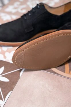 Macadam Vegan Suede Derby Shoes | Black 9 Macadam Vegan Suede Derby Shoes | Black -Women Clothing Store minuit sur terre macadam noir doux 29812511441009