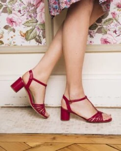 Topaz Vegan Heeled Sandals | Orchid 12 Topaz Vegan Heeled Sandals | Orchid -Women Clothing Store minuit sur terre topaze orchidee 30641055989873