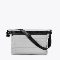 Augusto Recycled PET Waterproof Messenger Bag | Platinum 13 Augusto Recycled PET Waterproof Messenger Bag | Platinum -Women Clothing Store mio mojo augusto 30290936135793