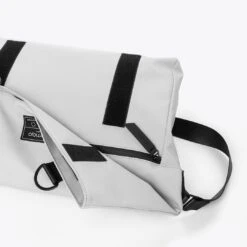 Augusto Recycled PET Waterproof Messenger Bag | Platinum 16 Augusto Recycled PET Waterproof Messenger Bag | Platinum -Women Clothing Store mio mojo augusto 30290936234097