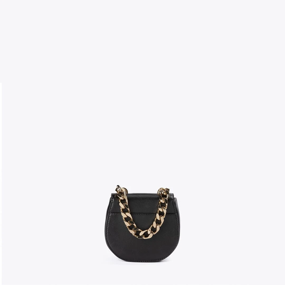 Iris XS Vegan Corn Leather Mini Bag | Black 5 Iris XS Vegan Corn Leather Mini Bag | Black - Image 3