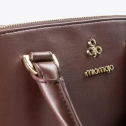 Isotta Vegan Leather Handbag | Mocha -Women Clothing Store mio mojo isotta 30290976833649