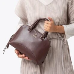 Isotta Vegan Leather Handbag | Mocha -Women Clothing Store mio mojo isotta 30290976866417
