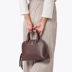 Isotta Vegan Leather Handbag | Mocha -Women Clothing Store mio mojo isotta 30290976931953