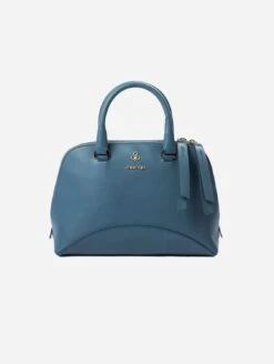 Isotta Vegan Leather Handbag | Sky Blue