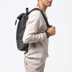 Leonardo Recycled PET Waterproof Vegan Backpack | Black 21 Leonardo Recycled PET Waterproof Vegan Backpack | Black -Women Clothing Store mio mojo leonardo 30458111656049