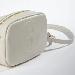 Mimi Recycled Vegan Leather Crossbody Camera Bag | White -Women Clothing Store mio mojo mimi 30290969854065