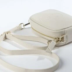 Mimi Recycled Vegan Leather Crossbody Camera Bag | White -Women Clothing Store mio mojo mimi 30290969919601