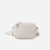 Mimi Recycled Vegan Leather Crossbody Camera Bag | White -Women Clothing Store mio mojo mimi 30305303068785