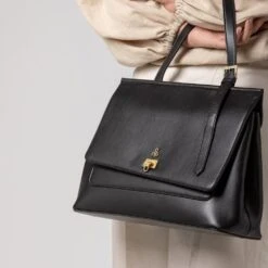 Tecla Vegan Leather Handbag | Black -Women Clothing Store mio mojo tecla 30290983223409