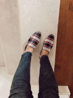 Mantelata Vegan Recycled Check Loafers | Black 21 Mantelata Vegan Recycled Check Loafers | Black -Women Clothing Store momoc mantelata noir vegan 28991326978161