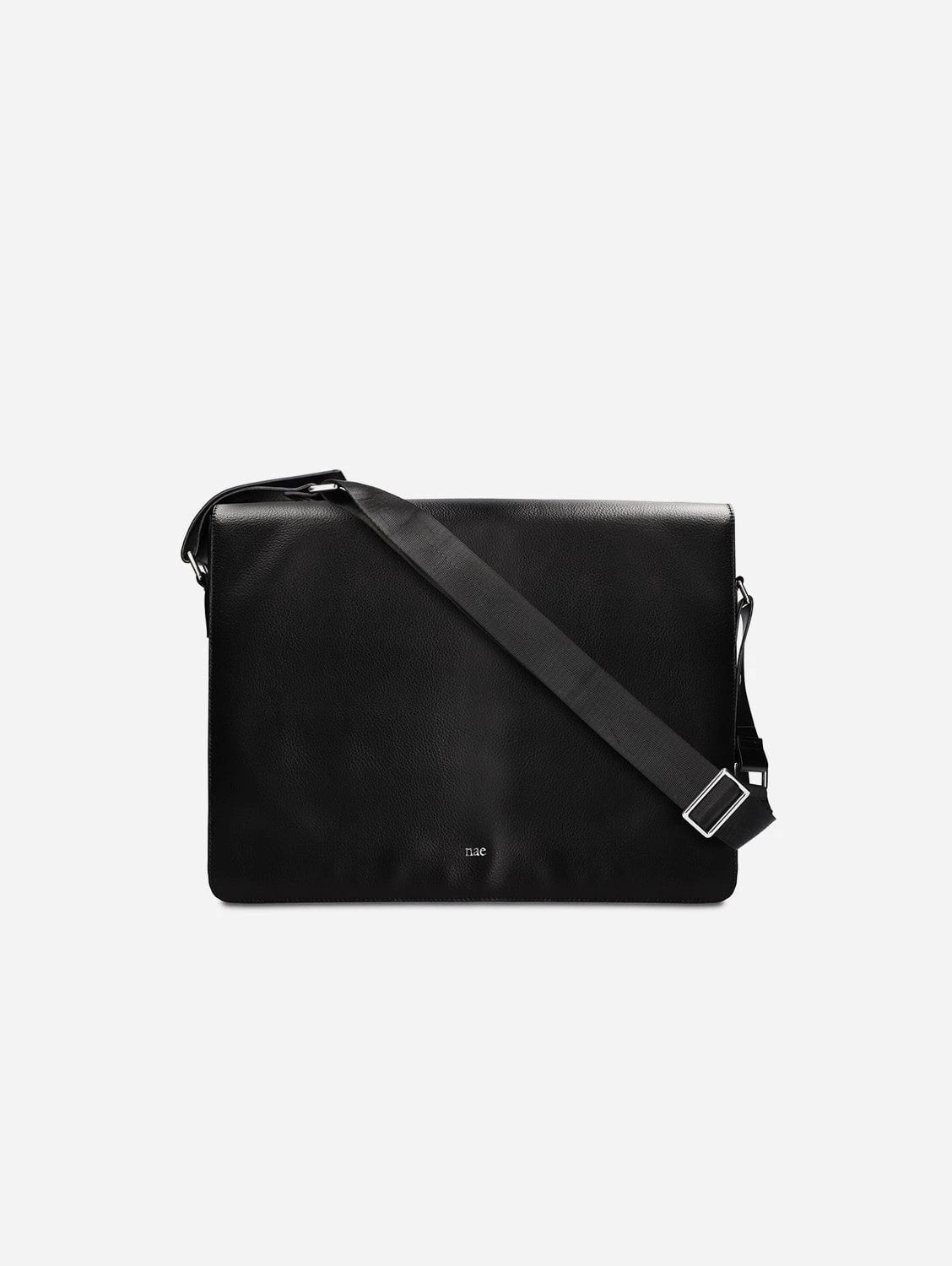 Canu Apple Leather Vegan Crossbody Briefcase | Black 3 Canu Apple Leather Vegan Crossbody Briefcase | Black