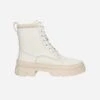 Tea Women's Chunky Vegan Boots | White 2 Tea Women's Chunky Vegan Boots | White -Women Clothing Store nae vegan shoes 42 tea white boots women zipper chunky 30800441311345
