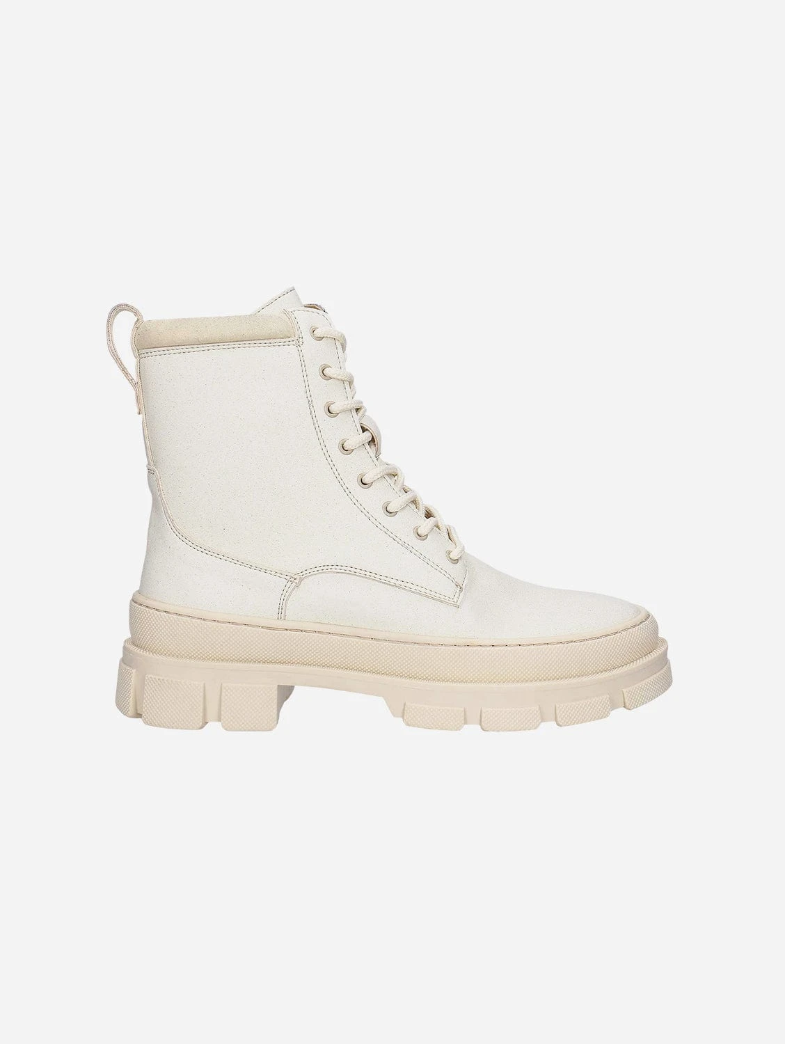Tea Women's Chunky Vegan Boots | White 3 Tea Women's Chunky Vegan Boots | White