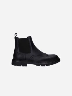 Casian Men's Chelsea Vegan Boots | Black