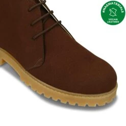 Agus Men's Desert Ankle Vegan Boots | Brown -Women Clothing Store nae vegan shoes agus brown vegan desert boots ankle 30797745389681
