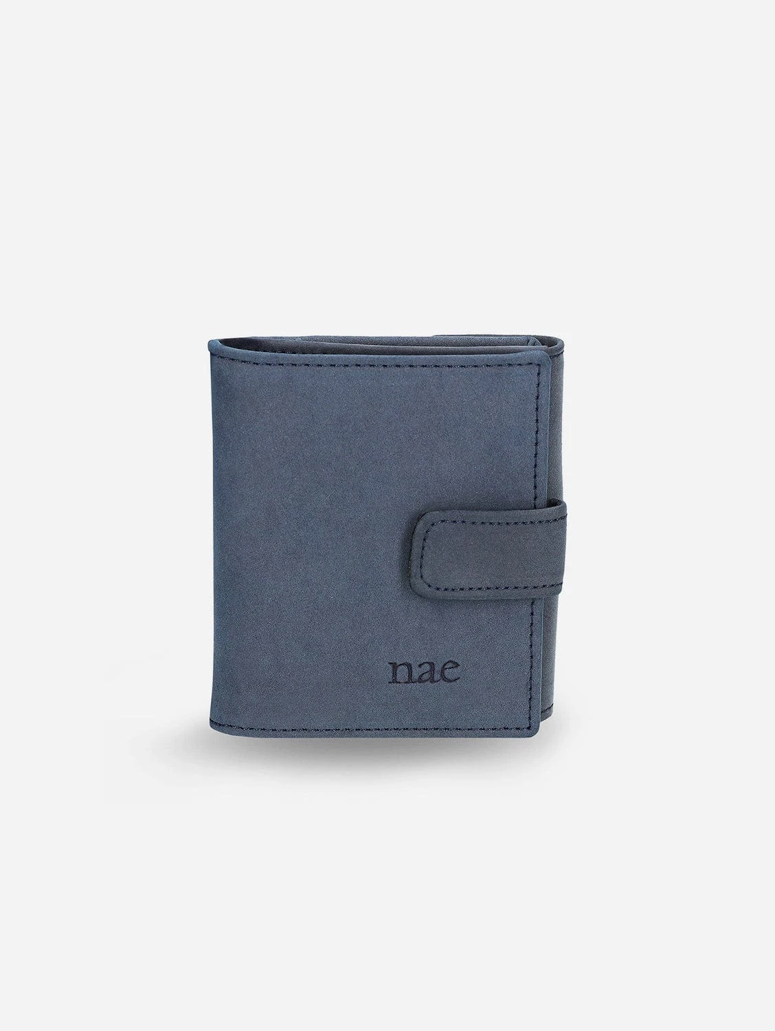 Gabe Vegan Leather Card And Coin Wallet | Blue 3 Gabe Vegan Leather Card And Coin Wallet | Blue
