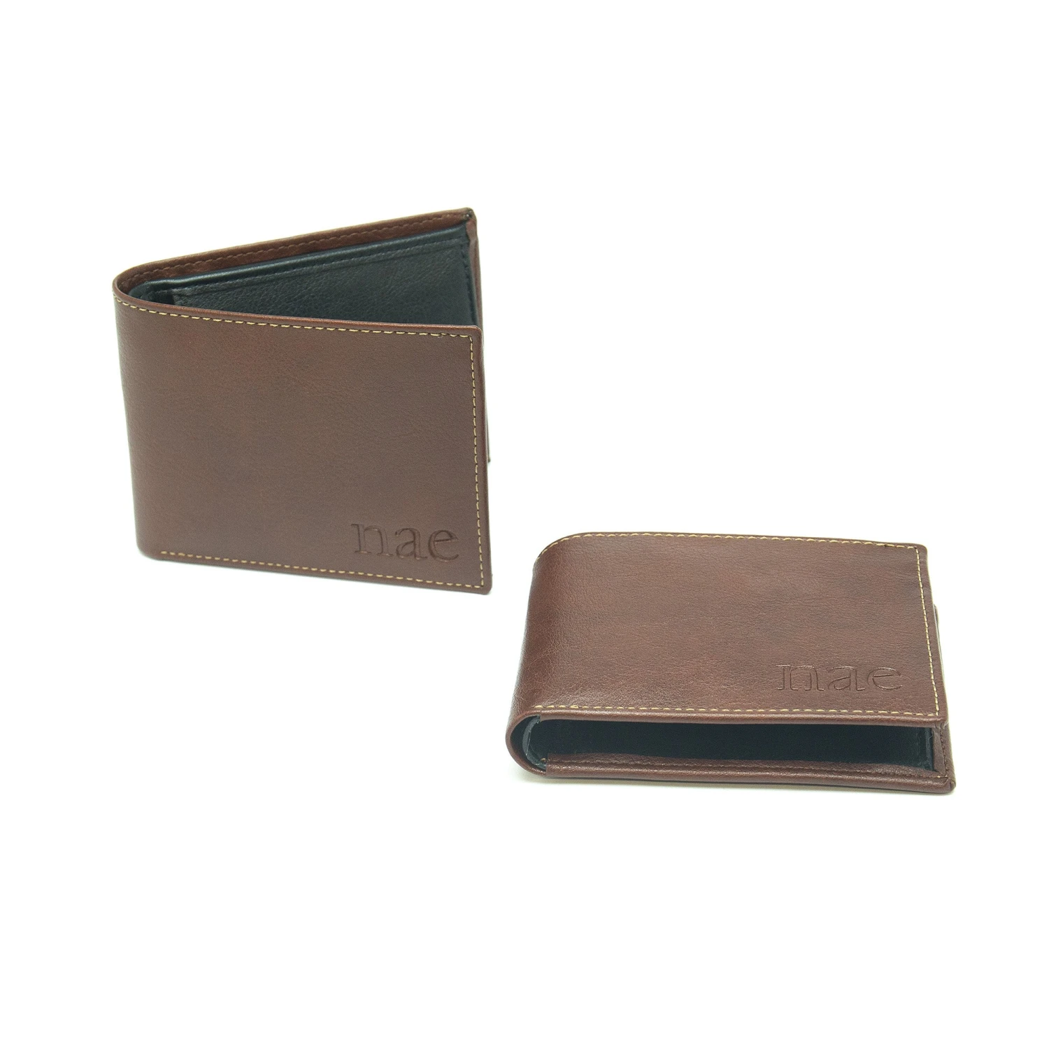 Lyon Men's Wallet With Coin Pocket | Brown 4 Lyon Men's Wallet With Coin Pocket | Brown - Image 2