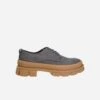 Arum Unisex Chunky Vegan Derby Shoes | Grey -Women Clothing Store nae vegan shoes uk12 eu47 us13 arum unisex chunky vegan derby shoes grey 30705157996657