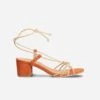 Holly Vegan Suede Heeled Ankle Laced Sandals | Orange 1 Holly Vegan Suede Heeled Ankle Laced Sandals | Orange -Women Clothing Store nae vegan shoes uk7 5 eu41 us9 5 holly vegan suede heeled ankle laced sandals orange 30705160683633