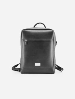 Arezzo Vegan Leather Backpack | Black
