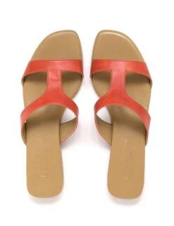 Letizia Vegan Nappa Leather Slip On Sandal | Burnt Orange 6 Letizia Vegan Nappa Leather Slip On Sandal | Burnt Orange -Women Clothing Store noah italian vegan shoes letizia vegan nappa leather slip on sandal burnt orange 28833641431153