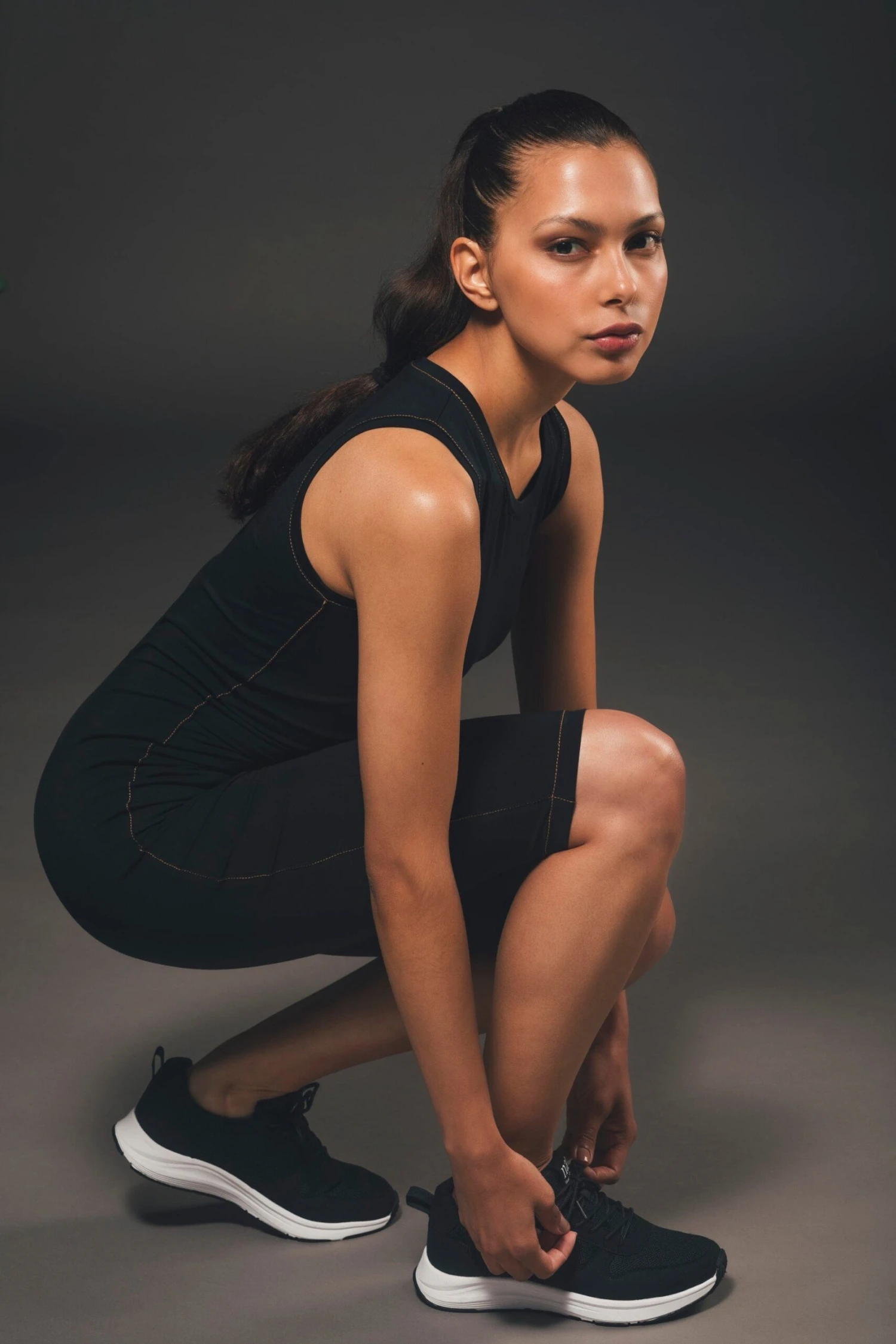 Organic Cotton Cycling Short Jumpsuit | Black 5 Organic Cotton Cycling Short Jumpsuit | Black - Image 3