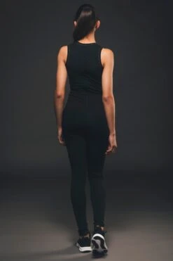 Organic Cotton Stretch Jumpsuit | Black 12 Organic Cotton Stretch Jumpsuit | Black -Women Clothing Store organique l stretch jumpsuit in black 30134340550769