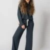 Lyocell Oversized Jogger Trousers | Navy -Women Clothing Store organique xl large jogger pants 30664652718193