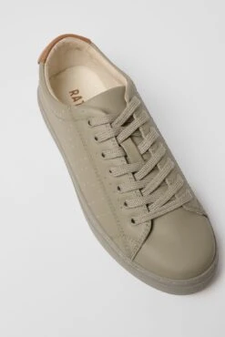 R-Kind Unisex Vegan Leather Trainer | Astra Green -Women Clothing Store ration l r kind trainer astra green 29451957993585
